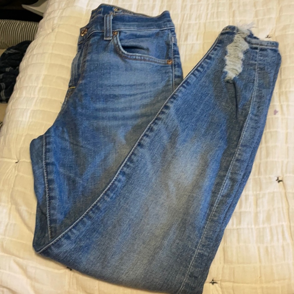 7 for all mankind the ankle skinny jean